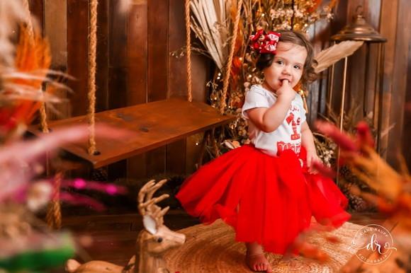 Body Meu Primeiro Natal Bebê Customisado com Pérolas