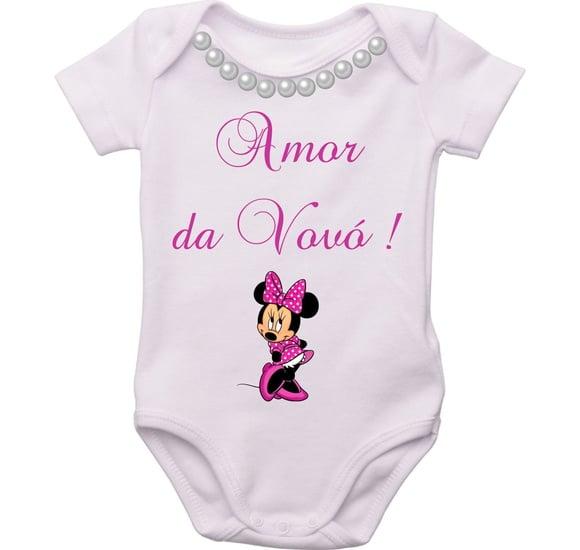 Body Personalizado Amor da Vovó