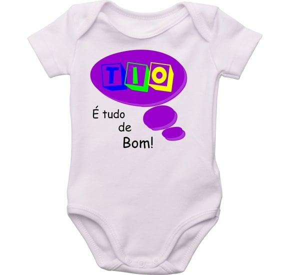 Body Personalizado Tia(o) é tudo de Bom