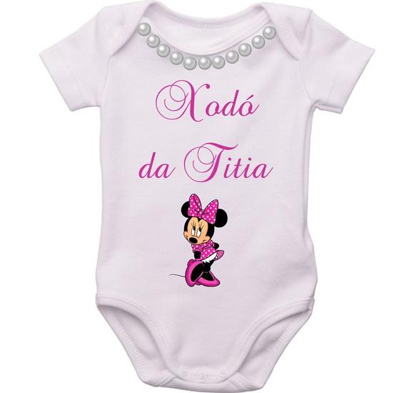 Body Personalizado Xodó da Titia