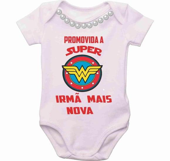 Body promovida a irmã mais nova bori roupa bebê com pérolas