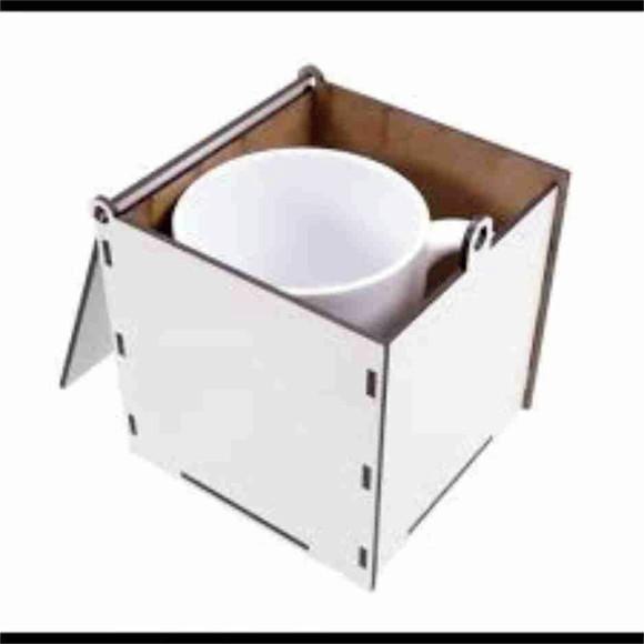 caixa MDF para canecas personalizadacx