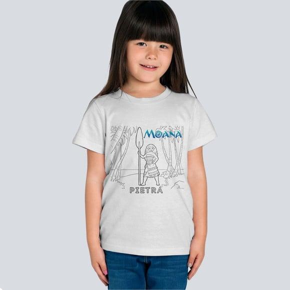 Camiseta de Pintar Pinte Lave Lembrancinha Dia das Crianças