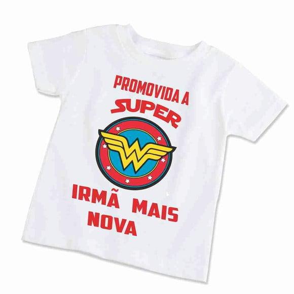 Camiseta promovido a irmão mais velho