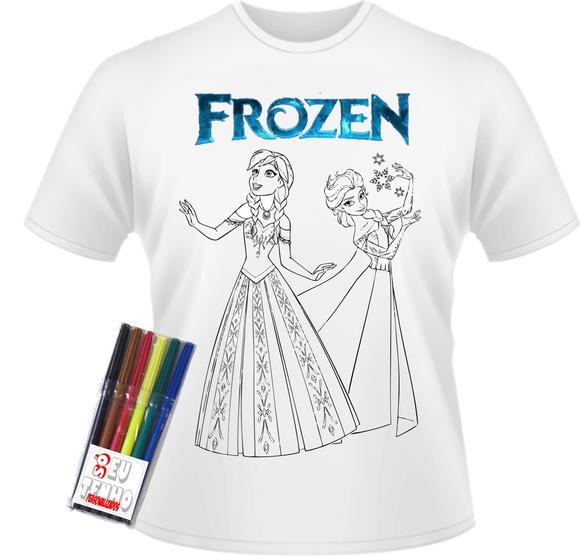 Camiseta Pinte Lave Lembrancinha Dia das Crianças