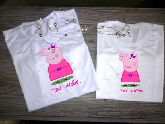 Camisetas Tal Mãe Tal Filha Kit de Camisetas