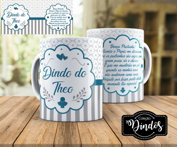 Caneca Batizado Padrinhos Batismo Presente Batismo Lembrança