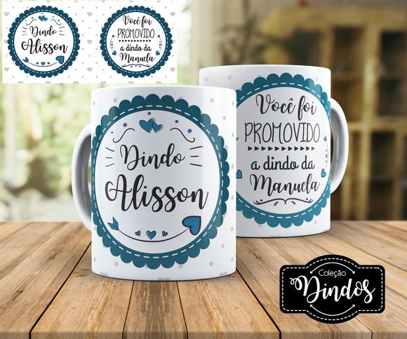 Caneca Batizado Padrinhos de Batismo