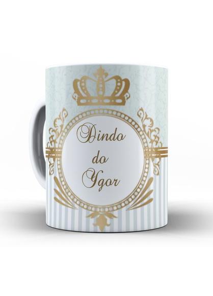 Caneca Batizado Provençal chique Menino Foto