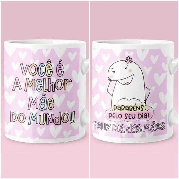 Caneca de Dia Dias Mães Melhor Mãe do Mundo Caneca Meme