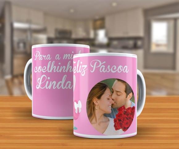 Caneca de Páscoa Amor