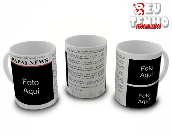 Caneca dia dos Pais Jornal Melhor Pai