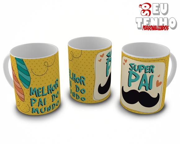 Caneca dia dos Pais Melhor Pai do Mundo