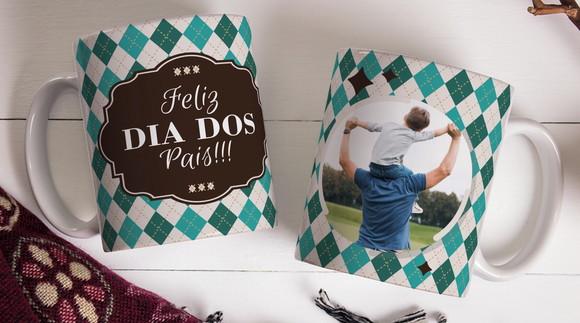 Caneca Dia dos Pais Personalizada Presente Pai Personalizado