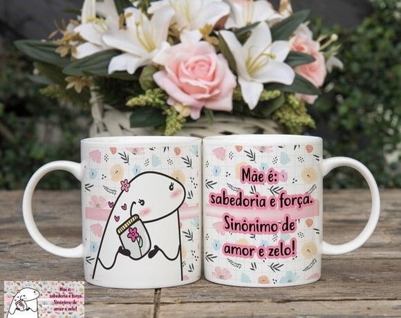 Caneca É Sinônimo de Amor Caneca Personalizado Meme