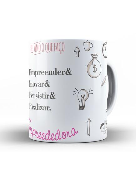Caneca empreendedora profissão empresária