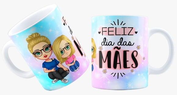 Caneca feliz dia das mães caneca personalizado avatar