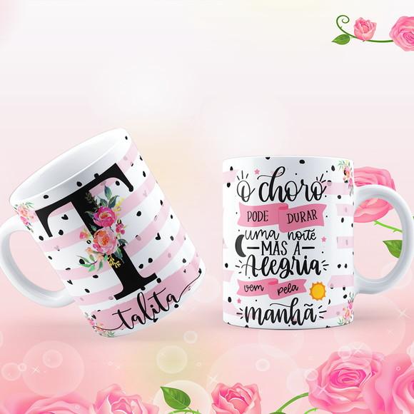 Caneca frase bíblica cristão católico caneca personalizada