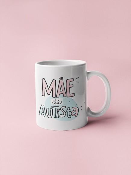 Caneca Mãe de autista caneca personalizado