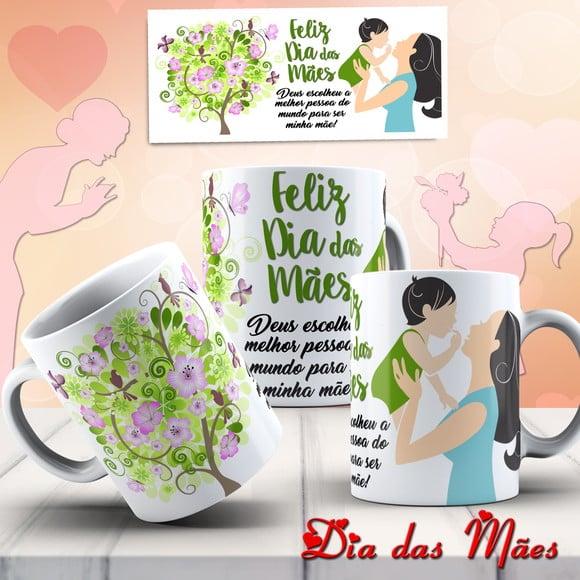 Caneca Mãe dia das mães presente para mãe