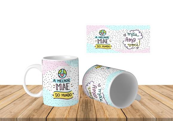 Caneca Mãe presente mãe melhor mãe do Mundo