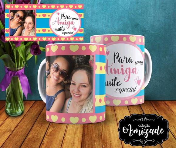Caneca melhor Amiga lembrança amizade presente amiga