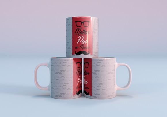 Caneca Melhor Pai do Mundo Presente Pai Caneca Exclusiva Pai
