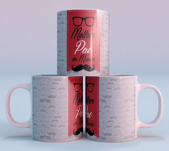 Caneca Melhor Pai do Mundo Presente Pai Caneca Exclusiva Pai