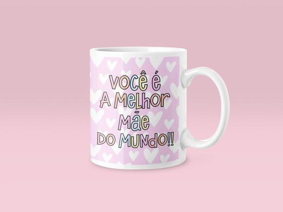Caneca Melhor Mãe do Mundo Caneca Personalizado Meme