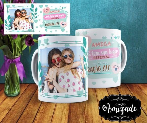 Caneca melhores Amigas lembrança amizade presente amiga