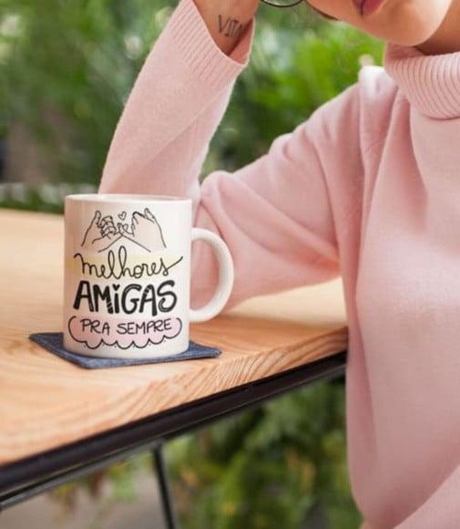 Caneca melhores Amigas caneca amizade presente amiga