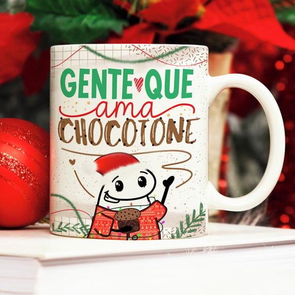 Caneca Meme Gente Que Ama Chocotone Presente de Natal