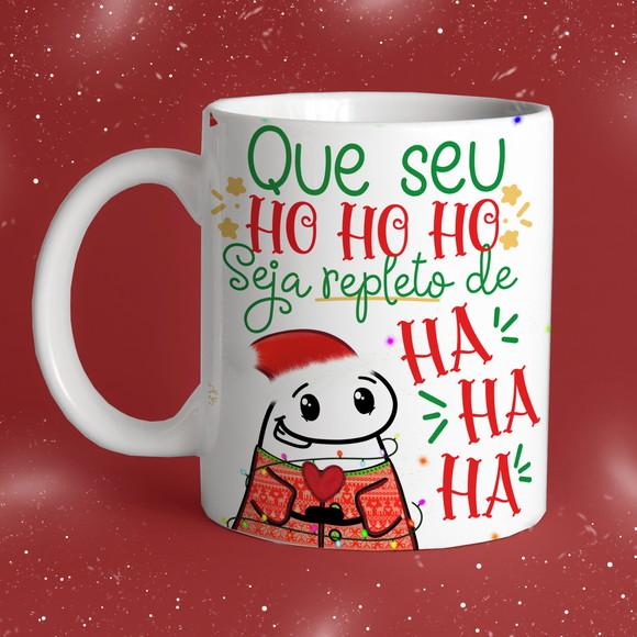 Caneca Meme Que Seu Hoho Seja Cheio de Haha Caneca Natal