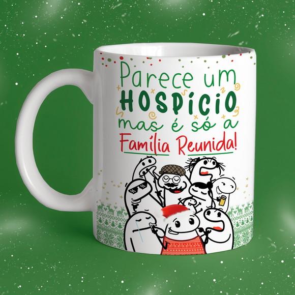 Caneca Meme Parece Um Hospício Mas É Só Minha Família