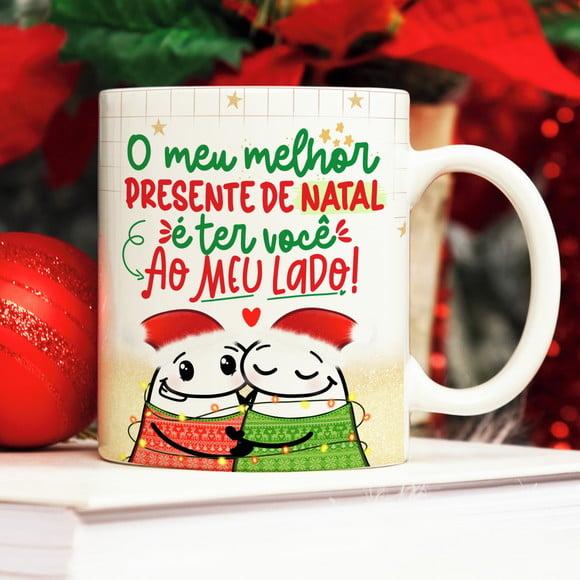Caneca Meme o Melhor Presente de Natal É Ter Você