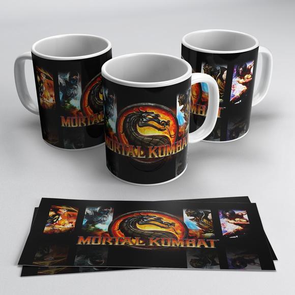 Caneca Mortal Kombat Caneca+Mouse Pad