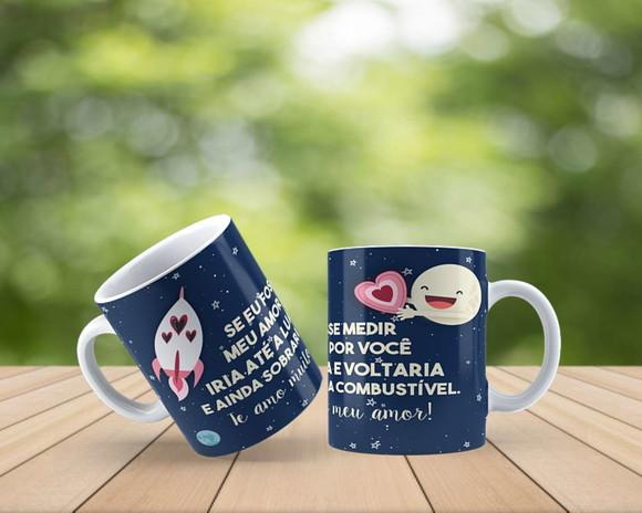 Caneca Namorados meu amor por você não tem medidas