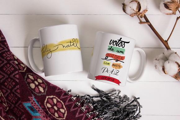 Caneca natal lembrança de natal presente natal feliz natal