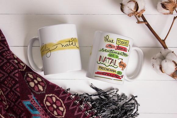 Caneca natal lembrança de natal presente natal feliz natal