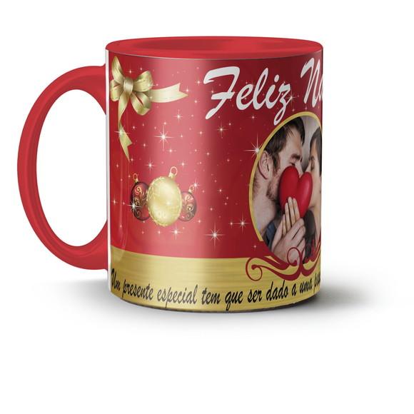 Caneca natal Personalizada lembrança natal presente natal