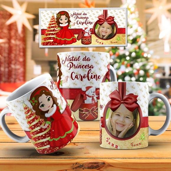 Caneca Natal personalizada lembrança natal presente natal