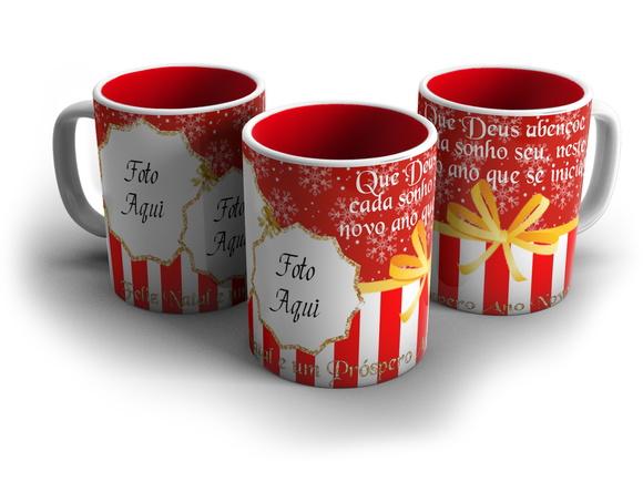 Caneca natal Personalizada lembrança natal presente natal