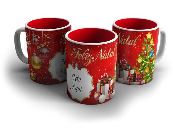 Caneca natal Personalizada lembrança natal presente natal