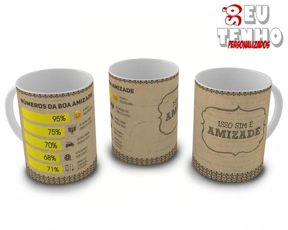 Caneca Números da Boa Amizade