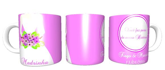 Caneca Padrinhos Casamento