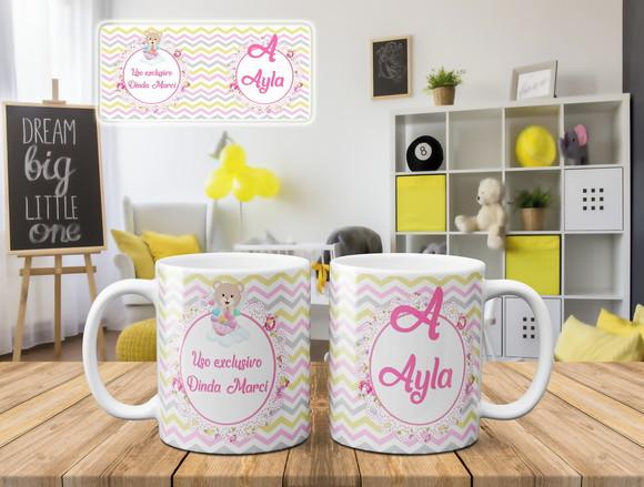 Caneca Padrinhos de Batismo Personalizada Convite Batismo
