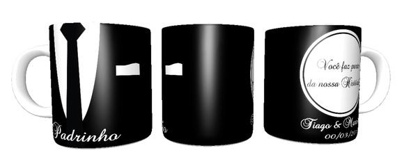 Caneca Padrinhos Casamento