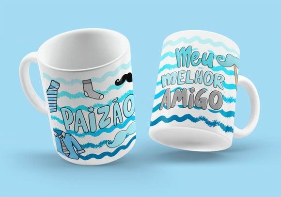caneca pai dia dos pais presente pai lembrança pai