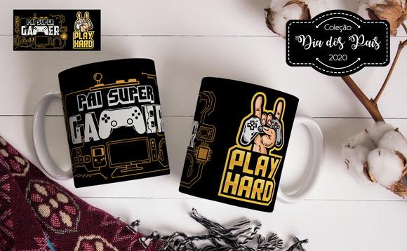 caneca pai gamer dia dos pais presente pai lembrança pai