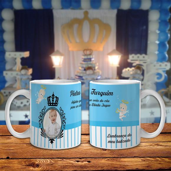 Caneca personalizada Batizado caneca padrinhos batismo foto